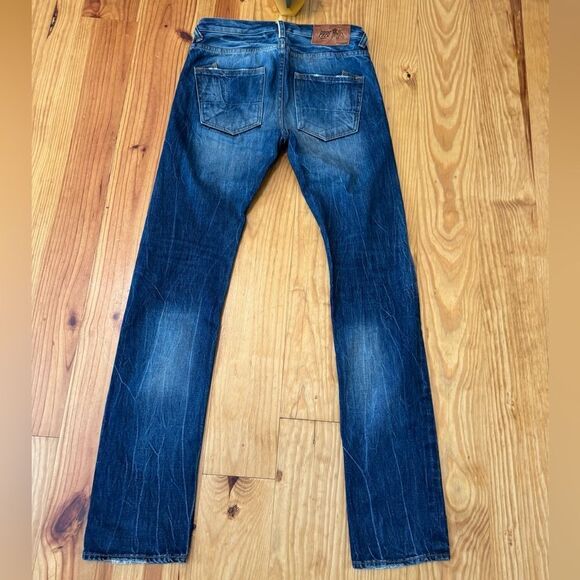 PRPS Mens Rambler Selvedge Slim Denim Jeans SIZE 30 #E63P133V Redline - Picture 13 of 14